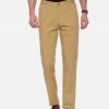 Beige Tapered Tailored Fit Chinos Trouser