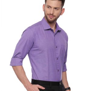 Purple Formal Regular Shirt