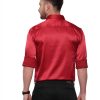 Croydon UK Red Semi Casual Regular Shirt