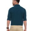 Green Formal Men Regular Soild Shirt