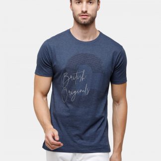 Blue Crewneck T-Shirt British Originals