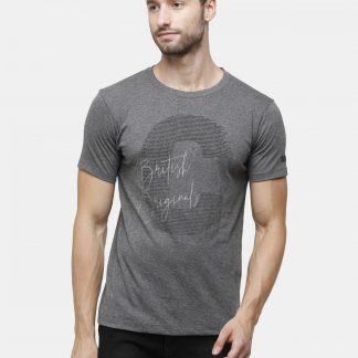 Grey Crewneck T-Shirt British Originals