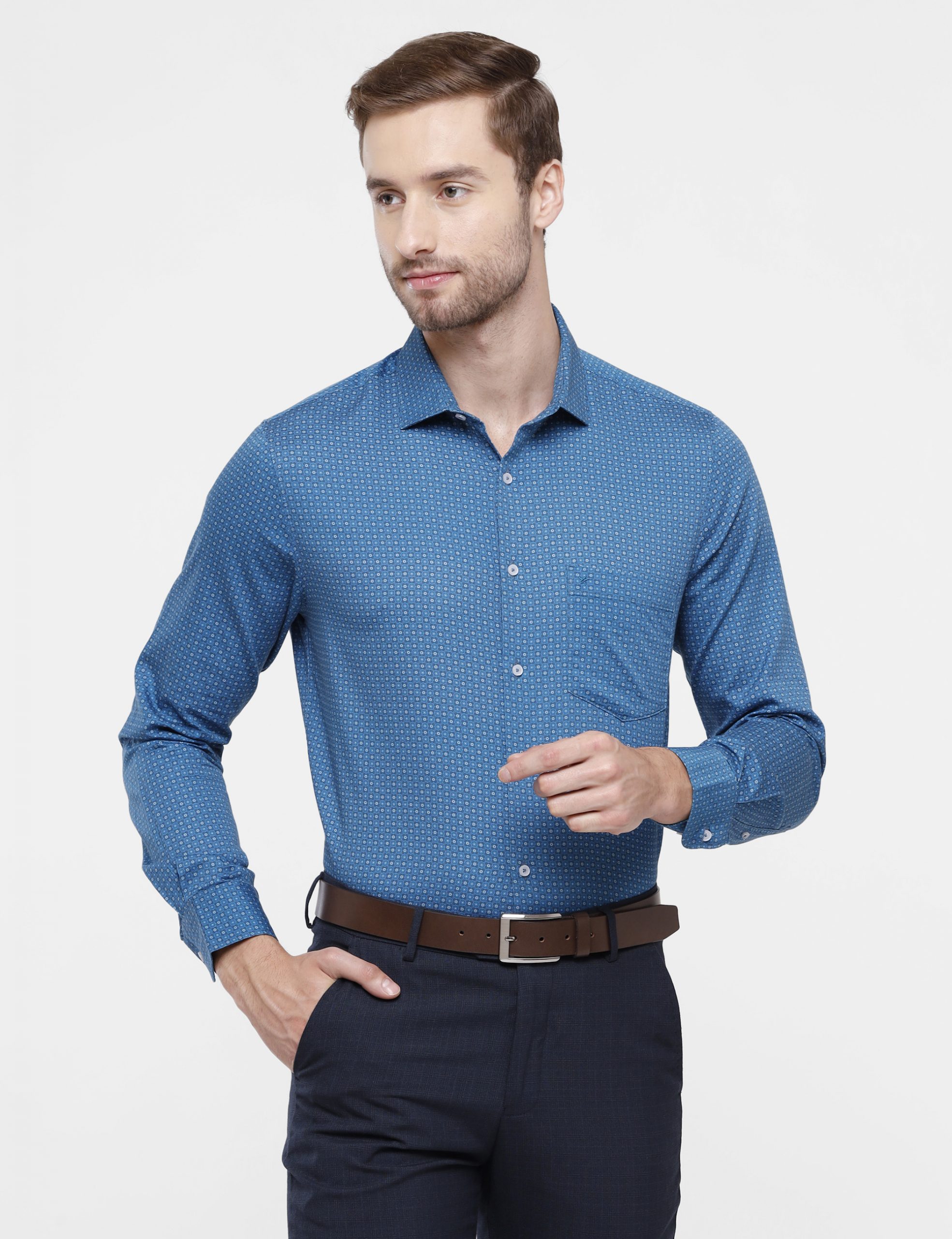 Blue shirt 2024 for mens