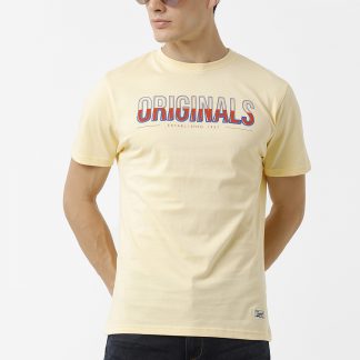 Originals Basic Crewneck T-Shirt - Yellow
