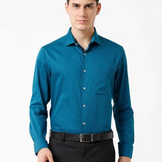 Croydon UK Men's Champagne Print Shirt