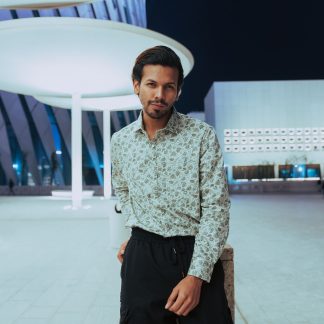 Croydon Men's Flower Print Shirt